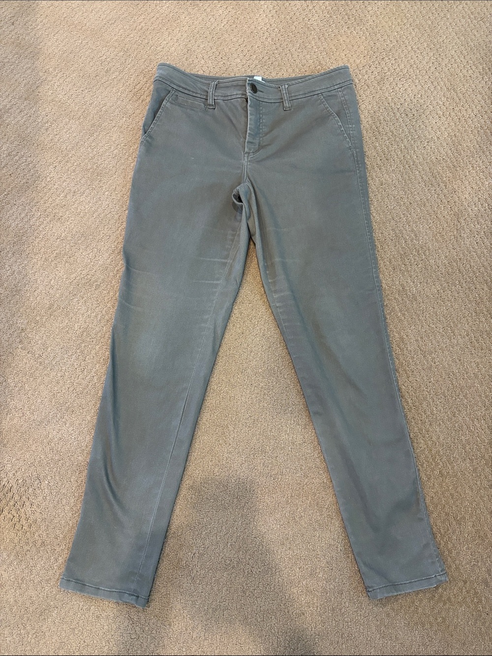 Market & Spruce Olive Green Casual Pants